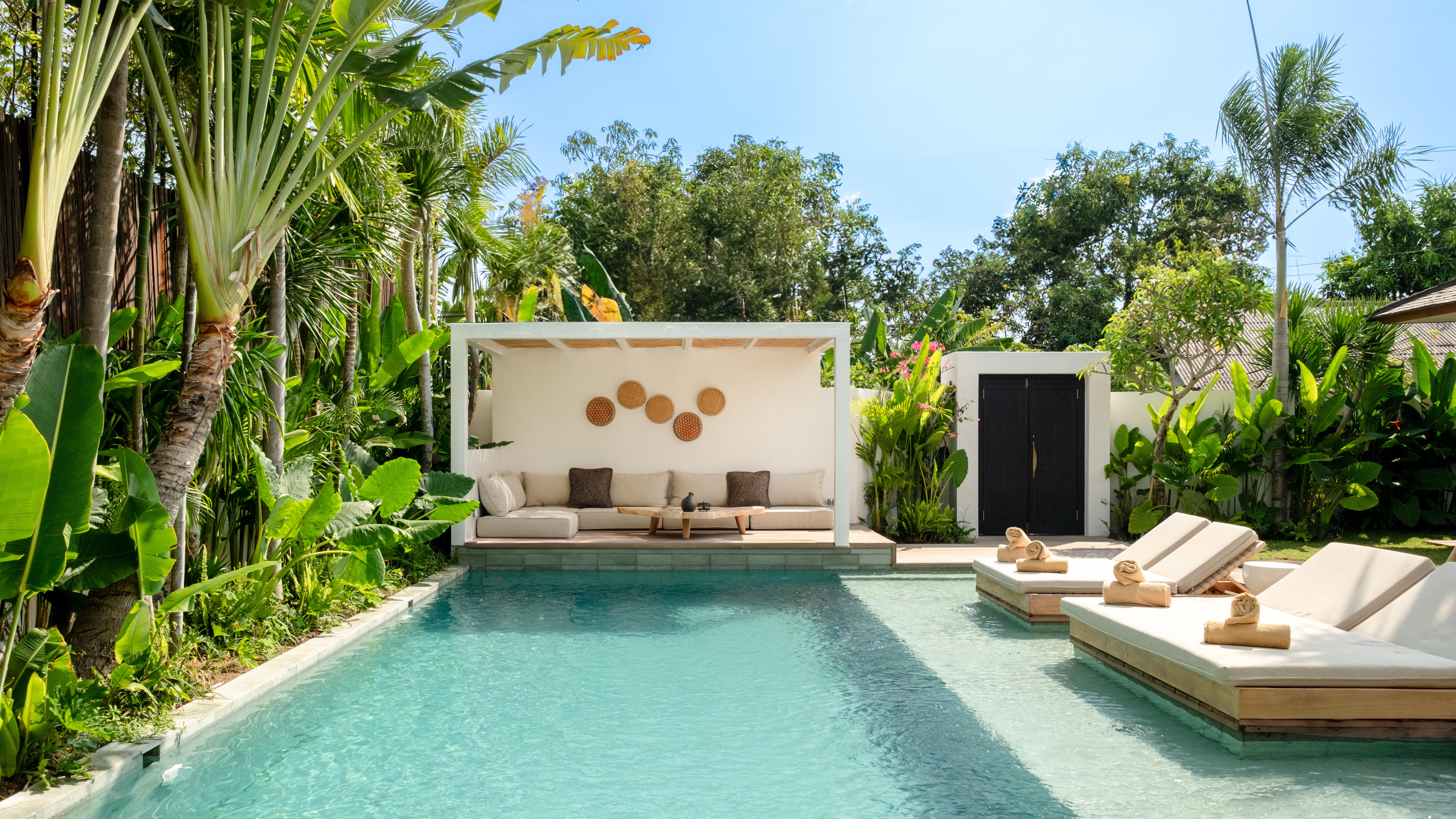 Hens party celebration at a Bali villa